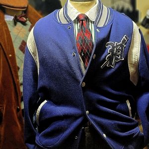 Vintage Polo by Ralph Lauren baseball jacket sz XL